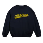 部屋とデニムとわたしのレトロお父ちゃん Crew Neck Sweatshirt