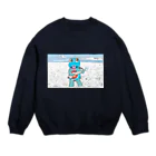 有明ガタァ商会のHIAGTAと超魚 2 Crew Neck Sweatshirt