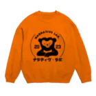 ナラティヴ・ラボ マーケットのナラティヴ・ラボ くまざわくん Crew Neck Sweatshirt