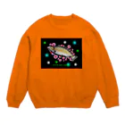 G-HERRINGのブラウントラウト　あらゆる生命たちへ感謝をささげます。 Crew Neck Sweatshirt