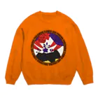 WebArtsの花札丸デザイン「桐に鳳凰」01 Crew Neck Sweatshirt