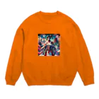 takehanaのネオサイバーパンク　 Crew Neck Sweatshirt