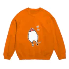 toripippi00の粗相した文鳥 Crew Neck Sweatshirt