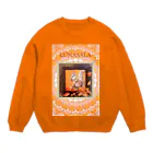 LUNASALA(ルナサラ)のリスとドングリ Crew Neck Sweatshirt