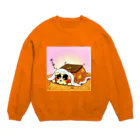 ララちゃんshopのコタツ怪獣 Crew Neck Sweatshirt