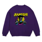 中華呪術堂（チャイナマジックホール）の【前プリント】アメコミ風キョンシー Crew Neck Sweatshirt