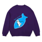 いっぷく処 てんてんの大物釣りたいな Crew Neck Sweatshirt