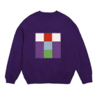 3×3 のドット絵のヒースレジャー - 3×3 のドット絵 Crew Neck Sweatshirt