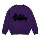 こんなアートのしゃしゃっと Crew Neck Sweatshirt