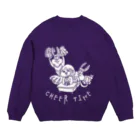 サゲスミン王子描きLOKIの全力でバニーに応援される15歳のサゲスミン王子 Crew Neck Sweatshirt