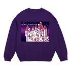 Lichtmuhleのモルモット達の王国(夜) Crew Neck Sweatshirt