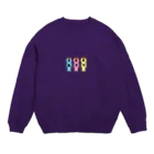 キノボリのあ、くま Crew Neck Sweatshirt