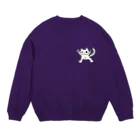 cohanaの自由気ままに生きる猫 Crew Neck Sweatshirt