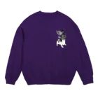 Fondhuのなぞもり散歩 Crew Neck Sweatshirt