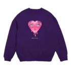 みつあみあさこの31日の夢(♡) Crew Neck Sweatshirt