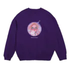 みつあみあさこの31日の夢(🌕) Crew Neck Sweatshirt