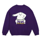 サトウノリコ*の白熊山（雲竜型） Crew Neck Sweatshirt