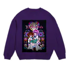 やまだマーケットのゆりゆり Crew Neck Sweatshirt