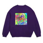 Purple Pearlのescaping reality Crew Neck Sweatshirt