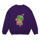 Bingbungのgood luck Crew Neck Sweatshirt