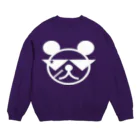 3rd Shunzo's boutique熊猫屋 のそのおおくまねこきょうぼうにつき Crew Neck Sweatshirt