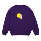 蛇口〆太のお店のサンパチマイクを持った舞妓 Crew Neck Sweatshirt