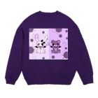 ャミ×ゥサギのャミ×ゥサギ🐇ャミ×ベァ🧸 Crew Neck Sweatshirt