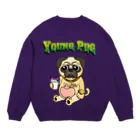 VS worldのYOUNG PUG Crew Neck Sweatshirt