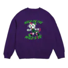 LONESOME TYPE ススのパンク猫 Crew Neck Sweatshirt