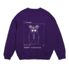 中華呪術堂（チャイナマジックホール）の【白】今日のコーデのポイント Crew Neck Sweatshirt