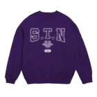 STNのSTNカレッジ ユニフォーム Crew Neck Sweatshirt