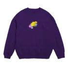 made blueのモウドクフキヤガエル Crew Neck Sweatshirt