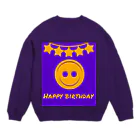 ごった煮商店の誕生日おめでとう Crew Neck Sweatshirt