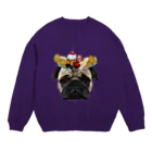 cosajisalut100ponの７９．チョビンアラモード Crew Neck Sweatshirt