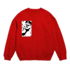 かめ子の歴史上の人物 Crew Neck Sweatshirt