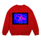 歌川夏子のswimming Crew Neck Sweatshirt