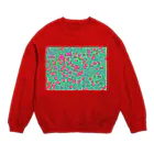 GOMENNEのFlower Flower Flower Crew Neck Sweatshirt