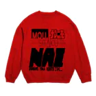 GO FETCHのよく読むとダサいロゴ Crew Neck Sweatshirt