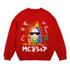 nigo10🐙のMCヨシュア アグリーセーター風(暖色用) スウェット Crew Neck Sweatshirt