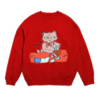 さくらんぼねこのさくらんぼねこコレクション2 Crew Neck Sweatshirt