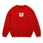 糖凛の犬より猫派 Crew Neck Sweatshirt