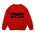 AURA_HYSTERICAのLIFEGUARD Crew Neck Sweatshirt