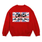 上着堂のキャッチレスリング Crew Neck Sweatshirt