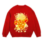 AURA_HYSTERICAのPOPCORN_PARTY Crew Neck Sweatshirt