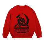 AURA_HYSTERICAのCOMMUNISM Crew Neck Sweatshirt