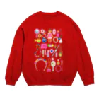 おまけ星のおしゃれドロボウ Crew Neck Sweatshirt