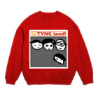 Kekyo & Yoritan RECORDSのTHE TYNC land Crew Neck Sweatshirt