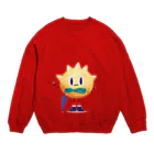 ラシマ工房のぎんがけいOJOのじゅうにん～かさい Crew Neck Sweatshirt