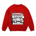 Rebel One RadioのNo Más Guerra / No More War  Crew Neck Sweatshirt