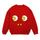 よこくらぽけのとうがらしくん Crew Neck Sweatshirt